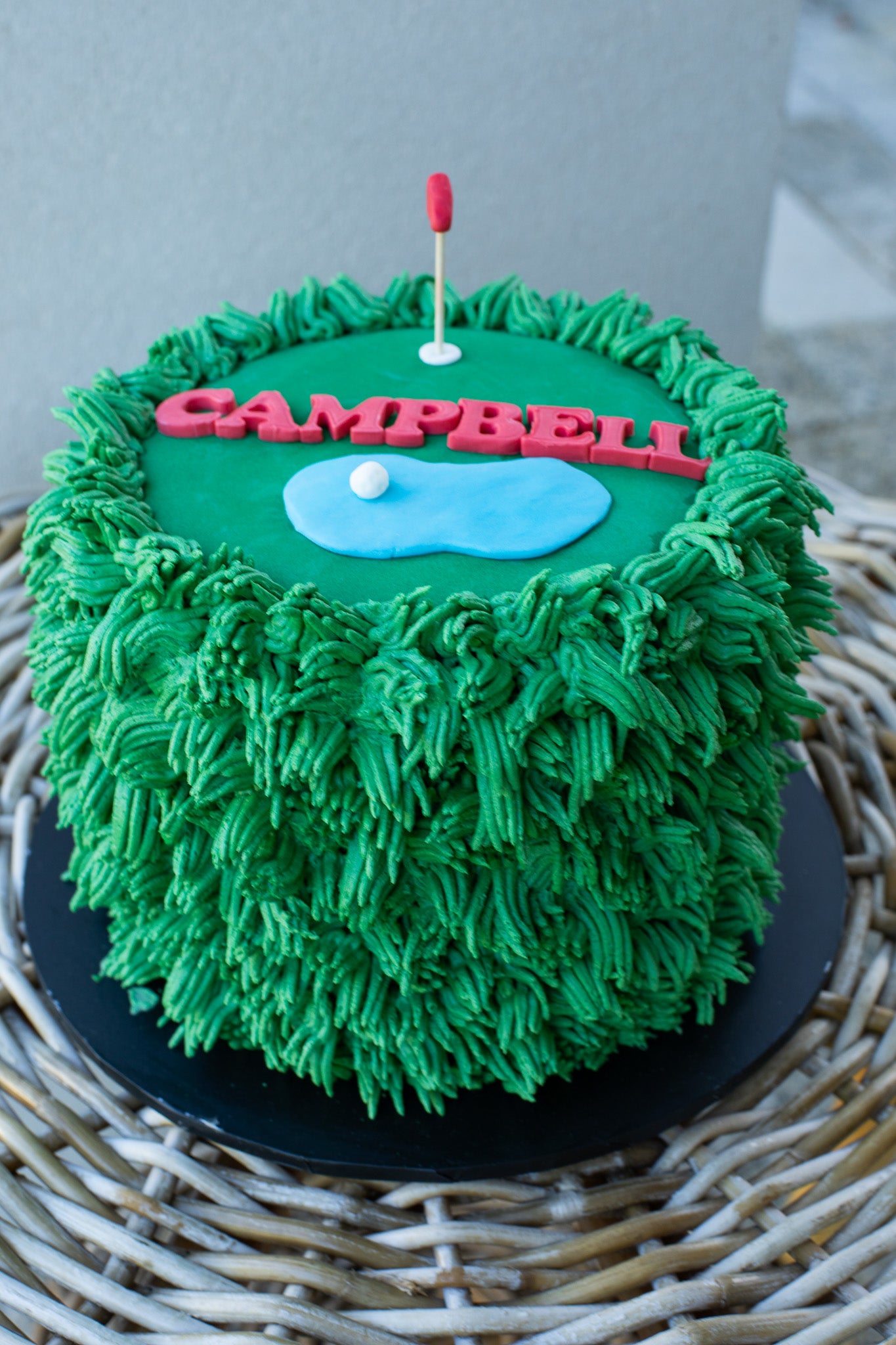 Golf Themed Cake