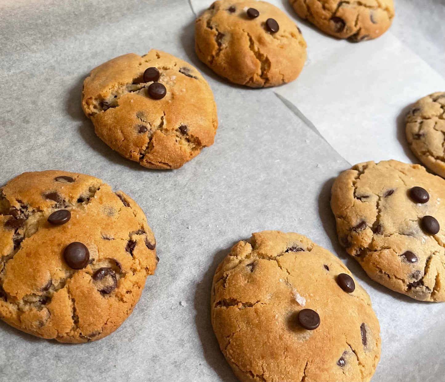 The BEST Choc Chip Cookie