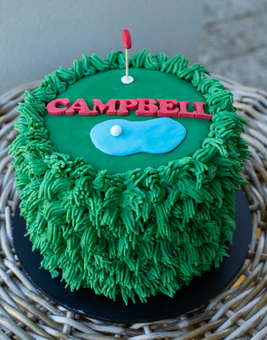 Golf Themed Cake