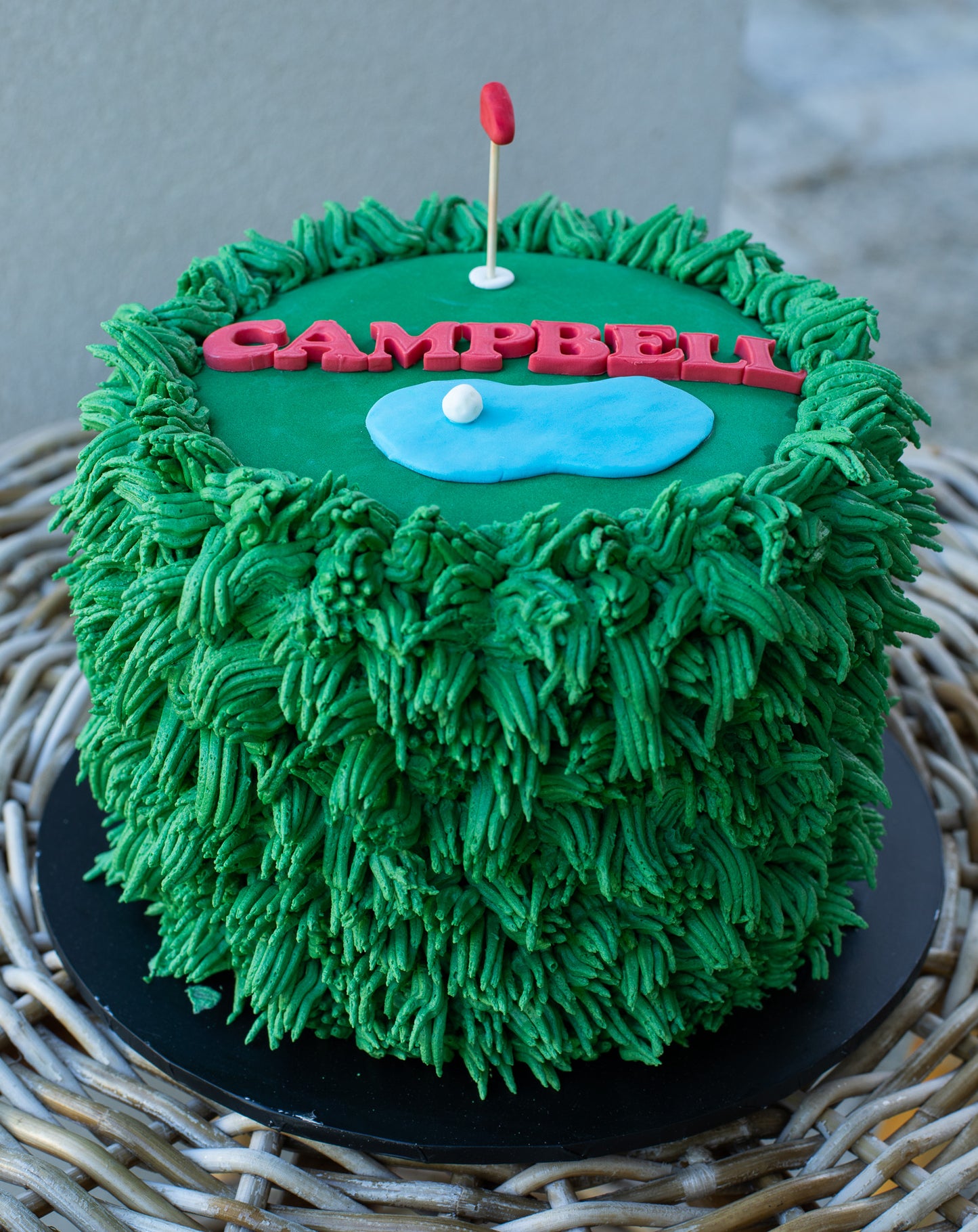 Golf Themed Cake