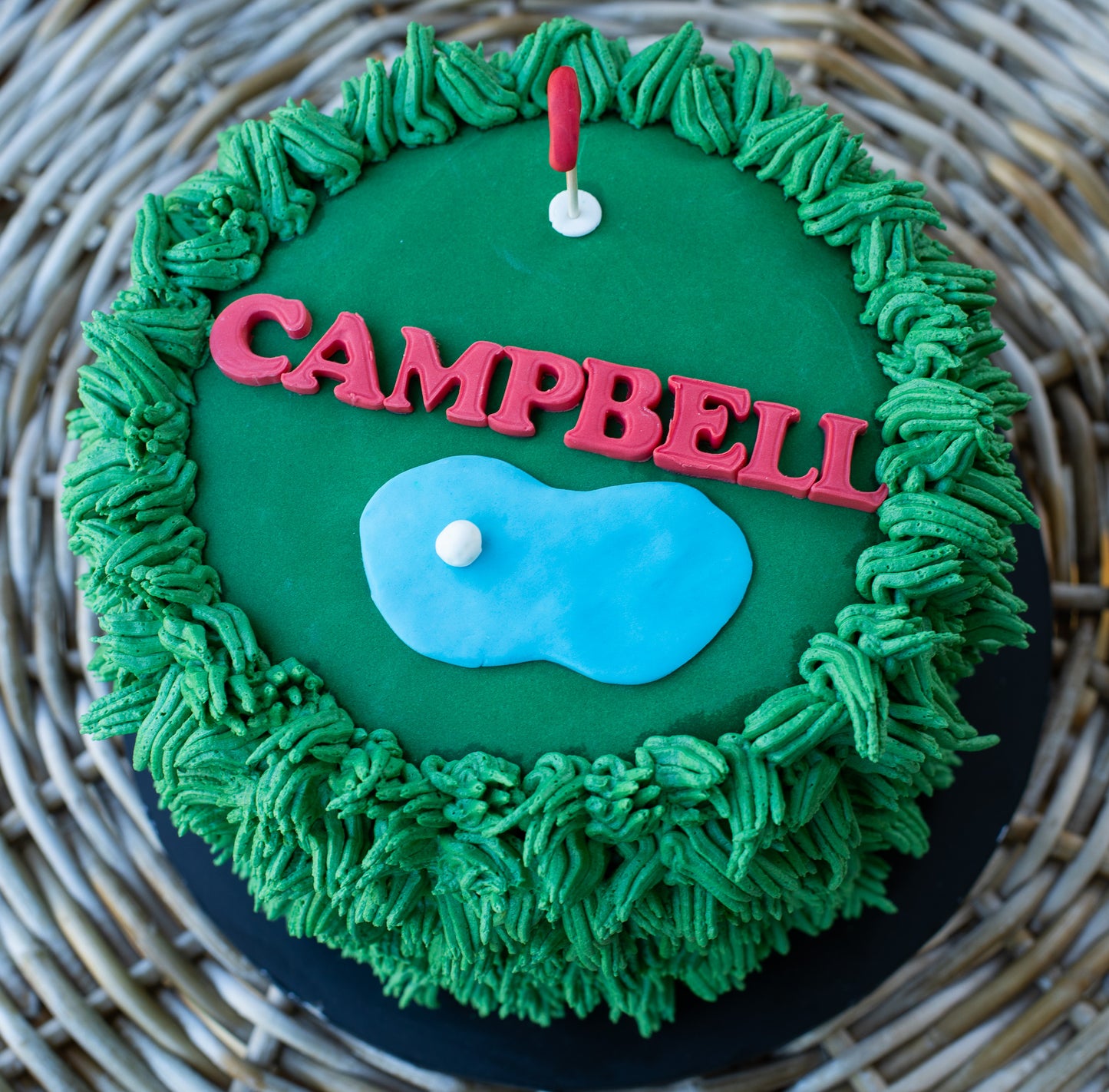 Golf Themed Cake