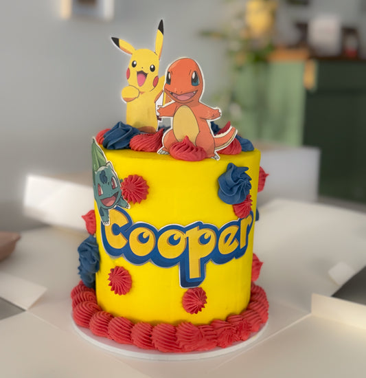 Buttercream Decorated Cake